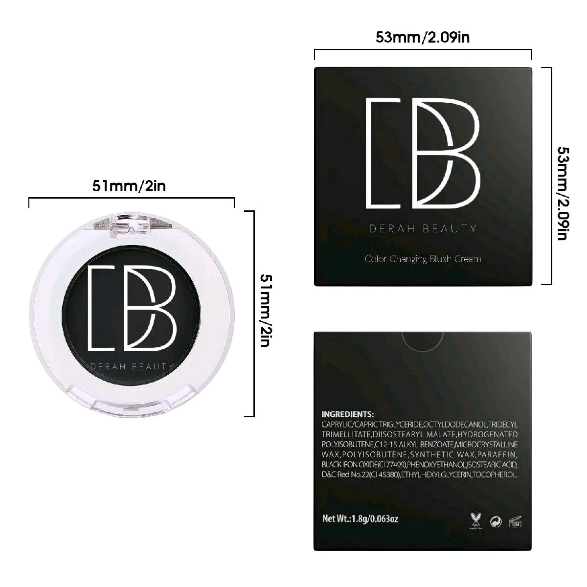 Color changing blush